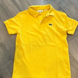 Lacoste pique polo- size 8
